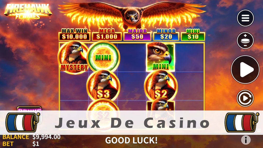 Démo de la machine à sous Firehawk Flames