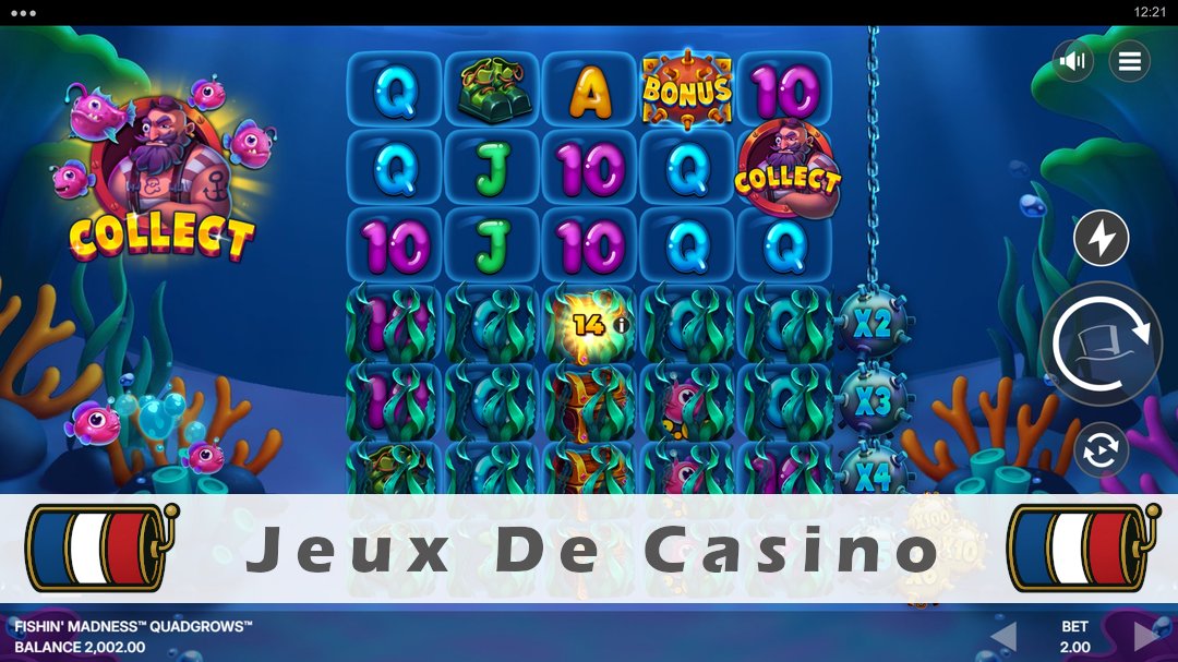Démo de la machine à sous Fishin Madness QUADGROWS
