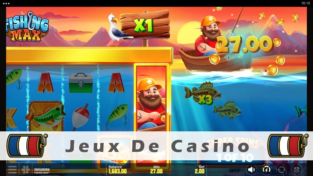 Démo de la machine à sous Fishing Max