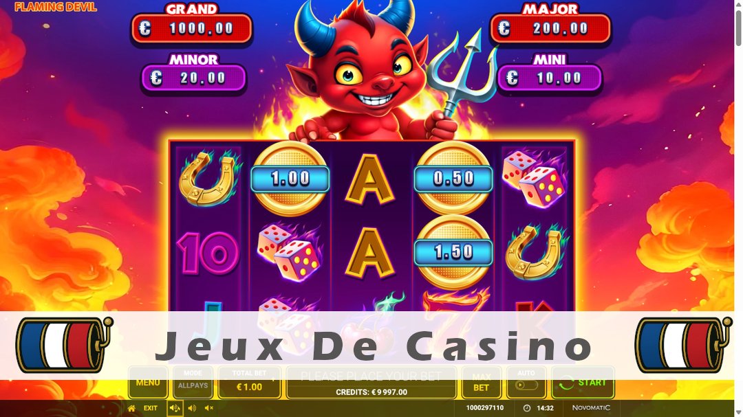 Démo de la machine à sous Flaming Devil