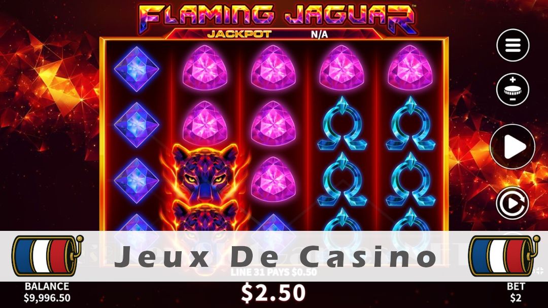 Démo de la machine à sous Flaming Jaguar
