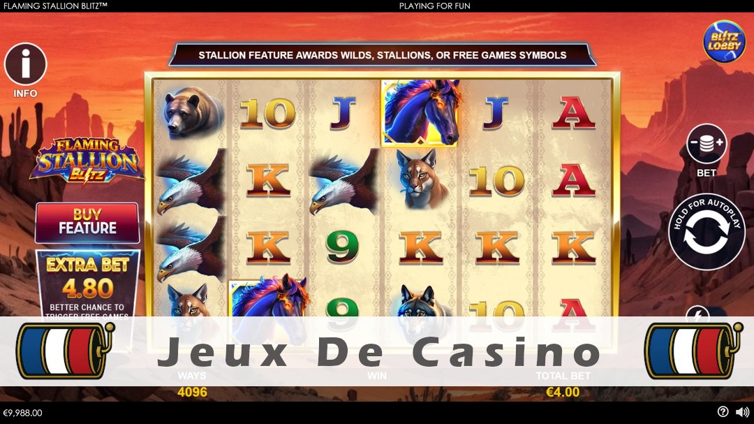 Démo de la machine à sous Flaming Stallion Blitz