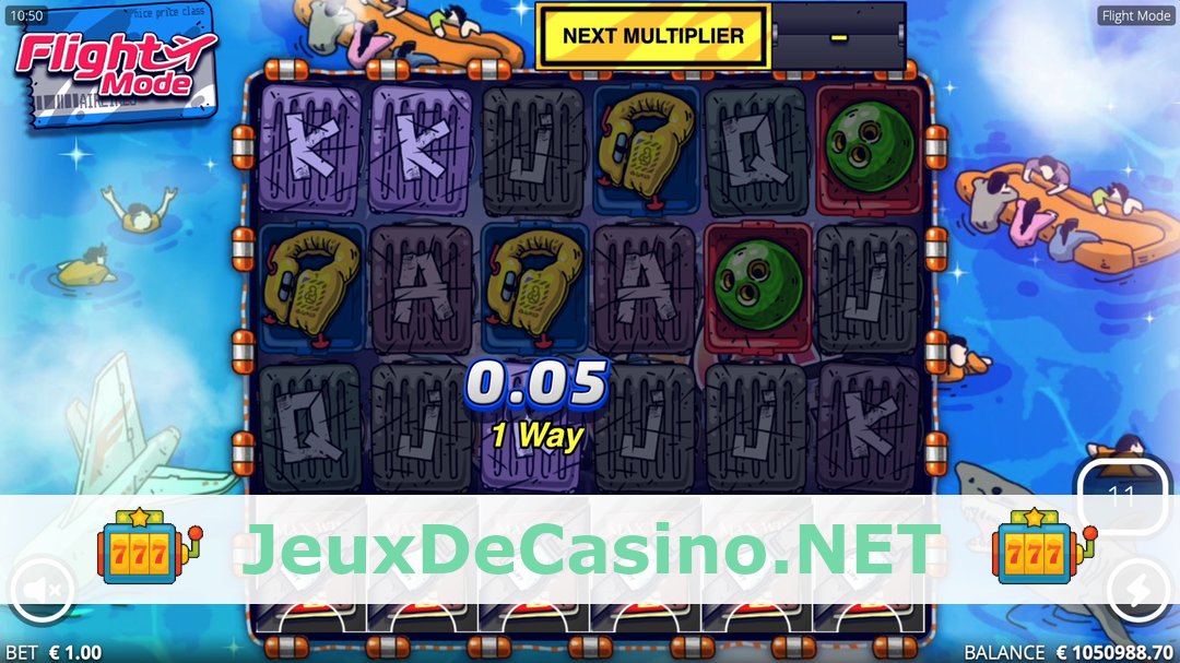 Démo de la machine à sous Flight Mode