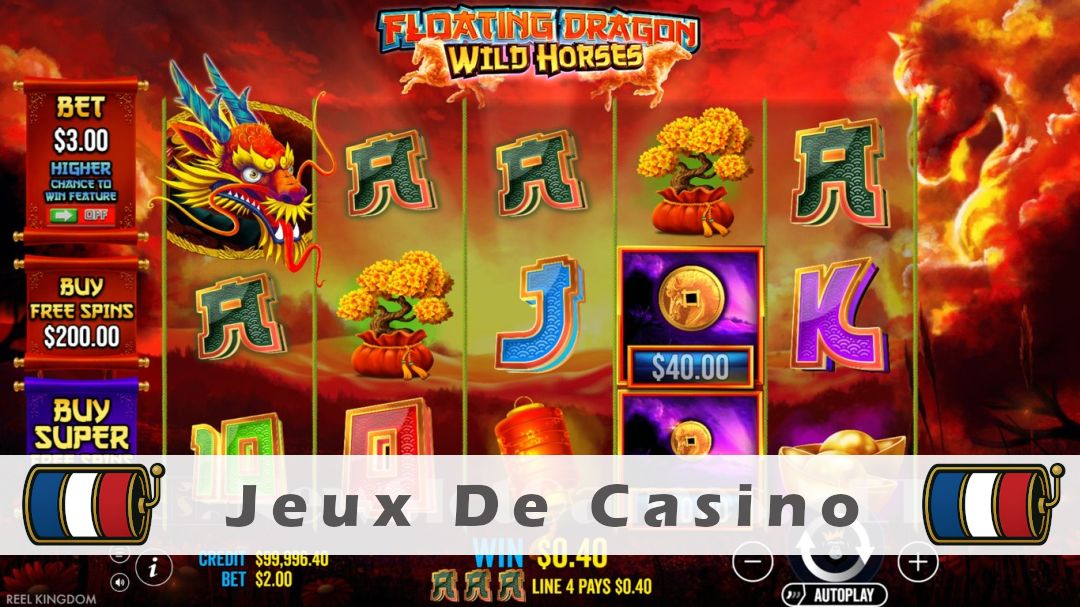 Démo de la machine à sous Floating Dragon Wild Horses