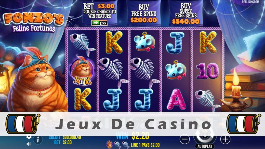 Démo de la machine à sous Fonzos Feline Fortunes