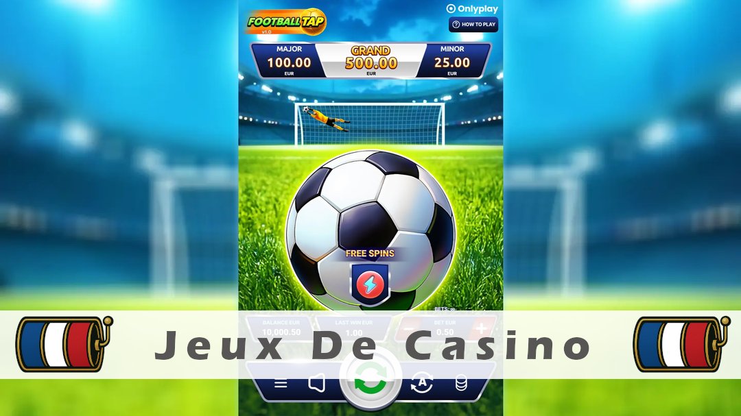 Démo de la machine à sous Football Tap