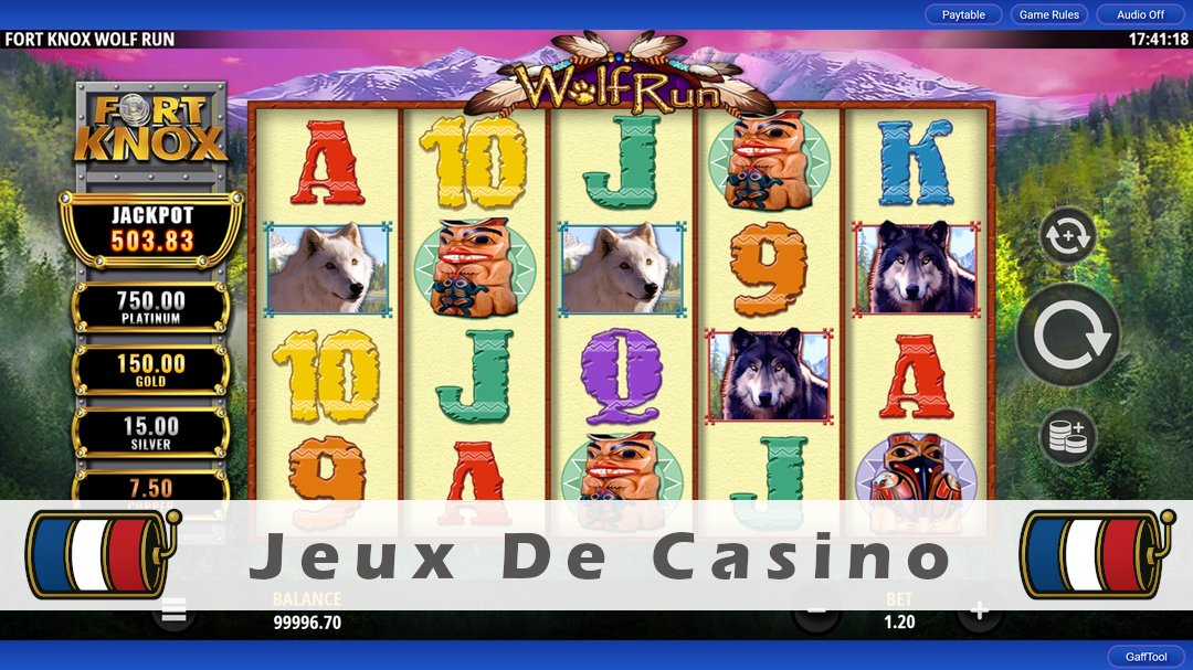 Démo de la machine à sous Fort Knox Wolf Run