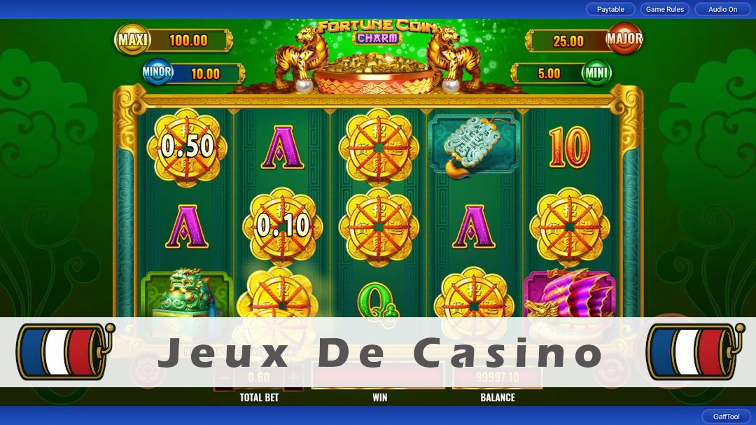 Démo de la machine à sous Fortune Coin Charm