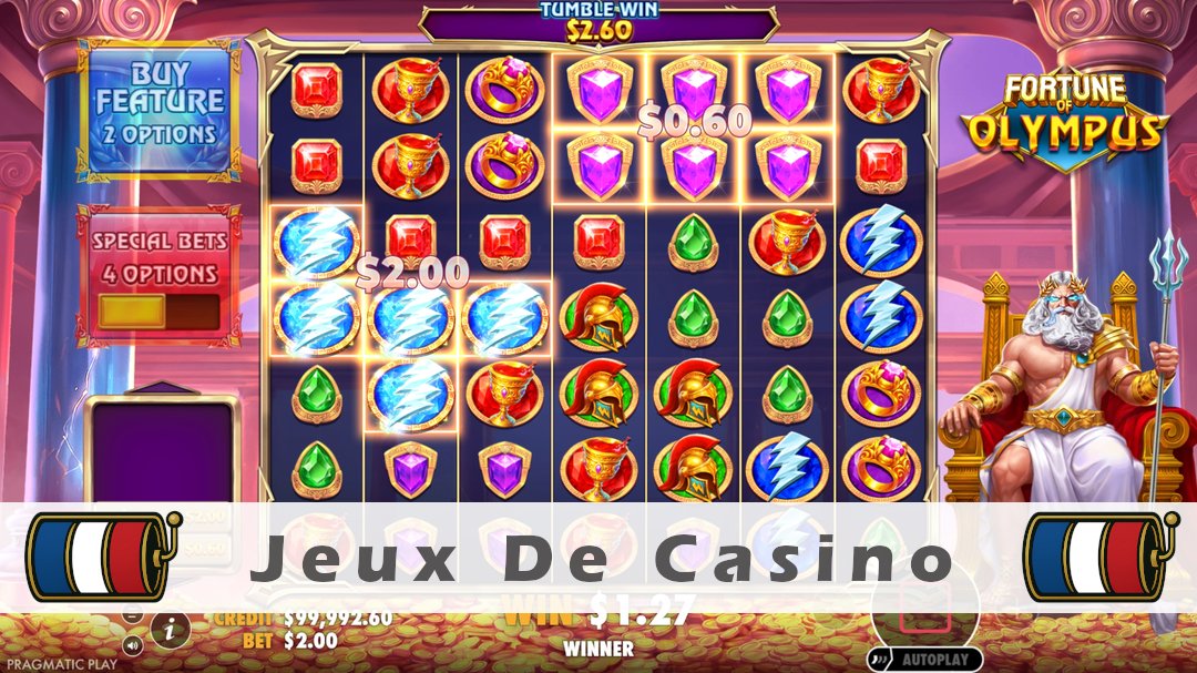Démo de la machine à sous Fortune of Olympus