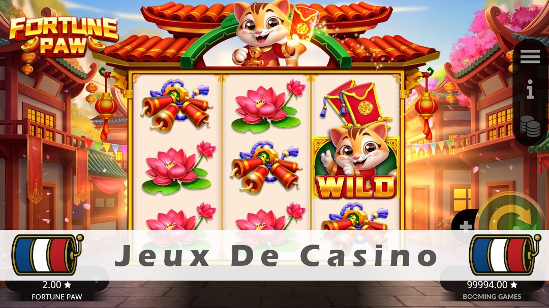 Démo de la machine à sous Fortune Paw