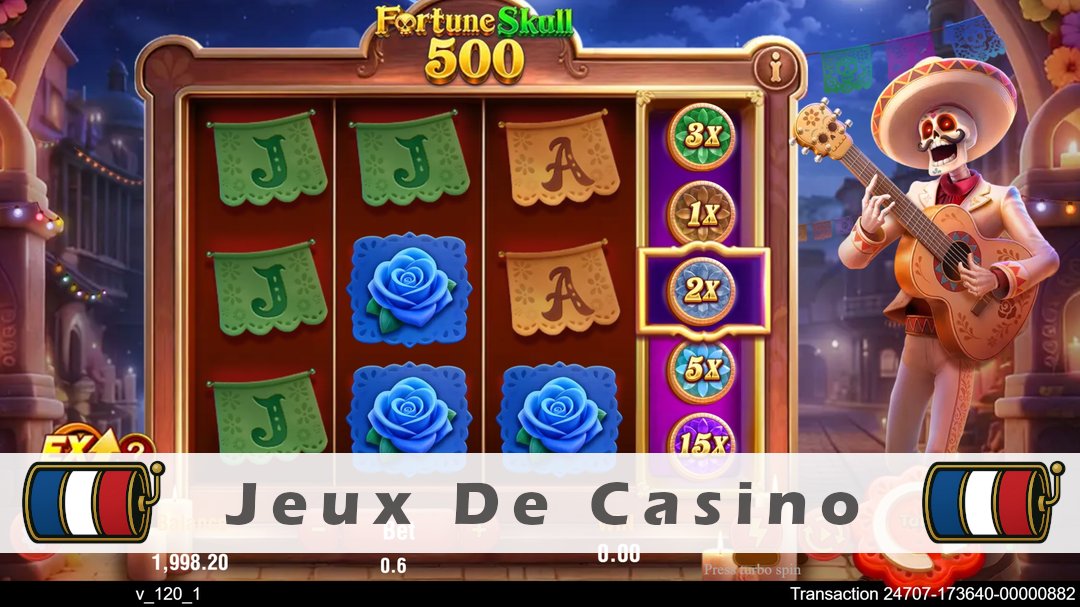 Démo de la machine à sous Fortune Skull 500