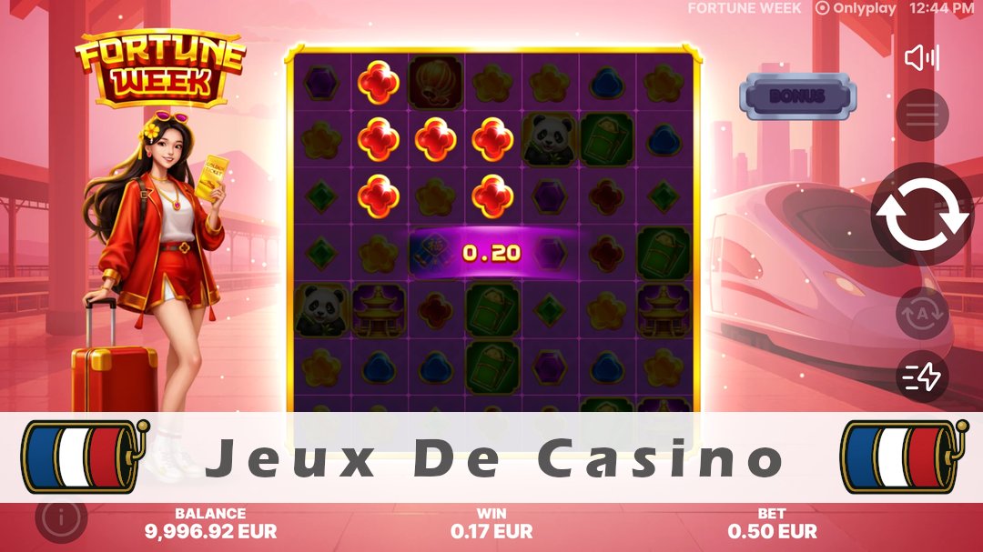 Démo de la machine à sous Fortune Week