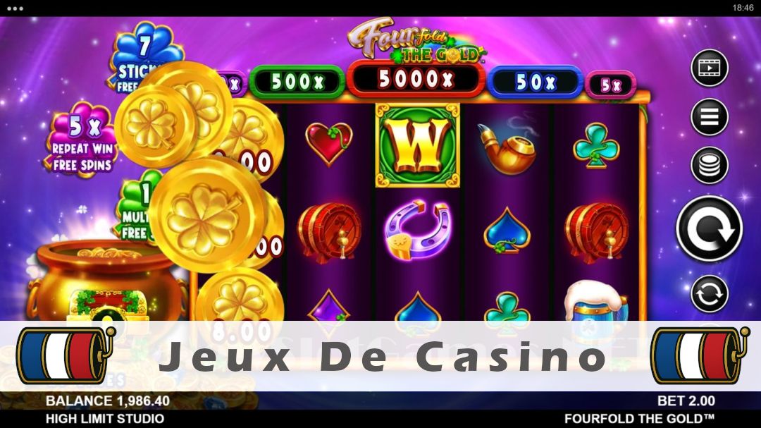Démo de la machine à sous Fourfold the Gold