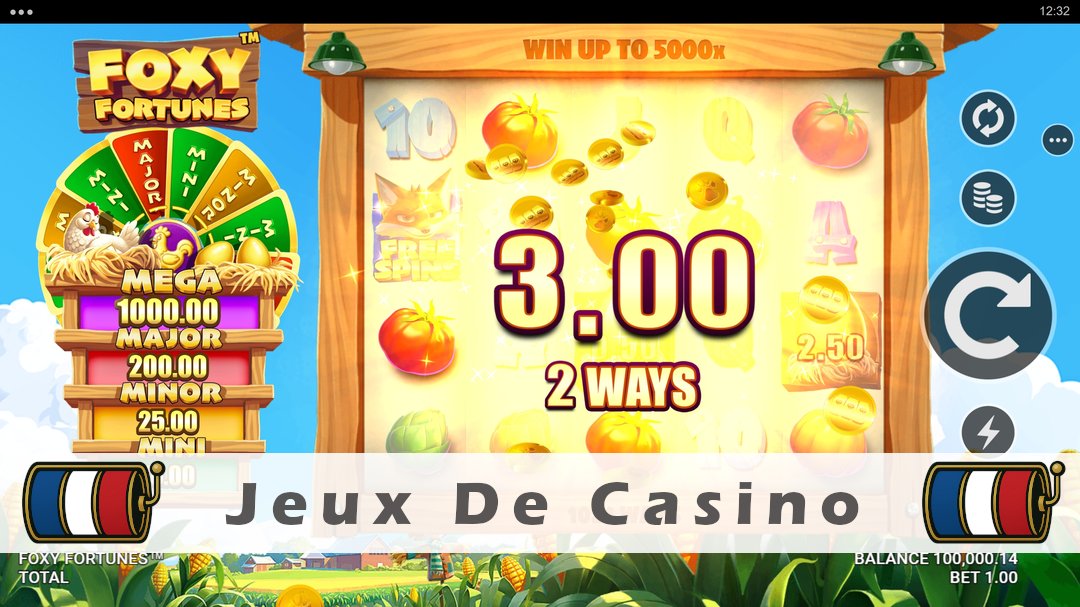 Démo de la machine à sous Foxy Fortunes