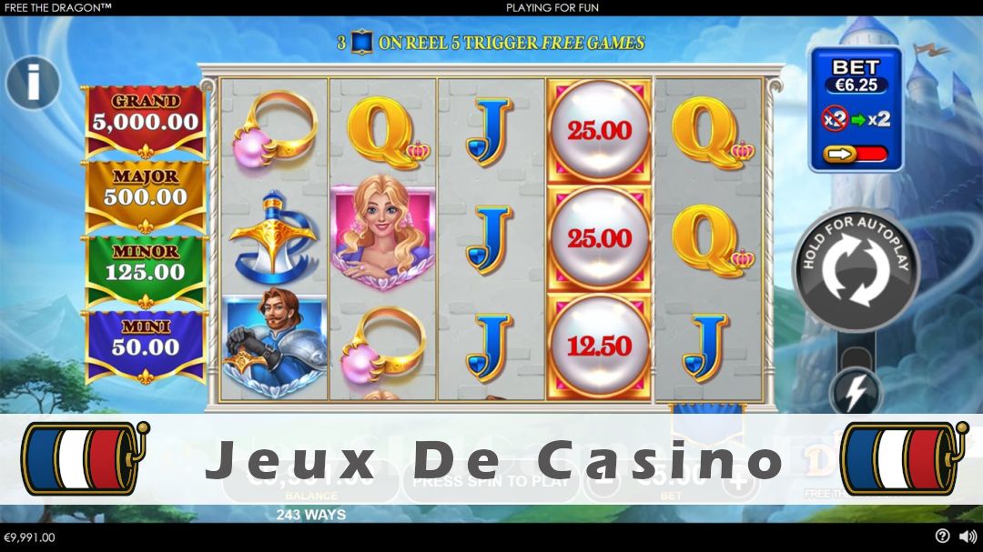 Démo de la machine à sous Free The Dragon