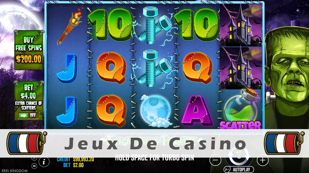 Démo de la machine à sous Frightening Frankie