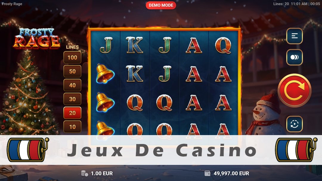 Démo de la machine à sous Frosty Rage