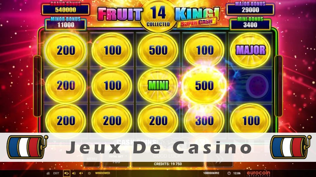 Démo de la machine à sous Fruit King Super Cash