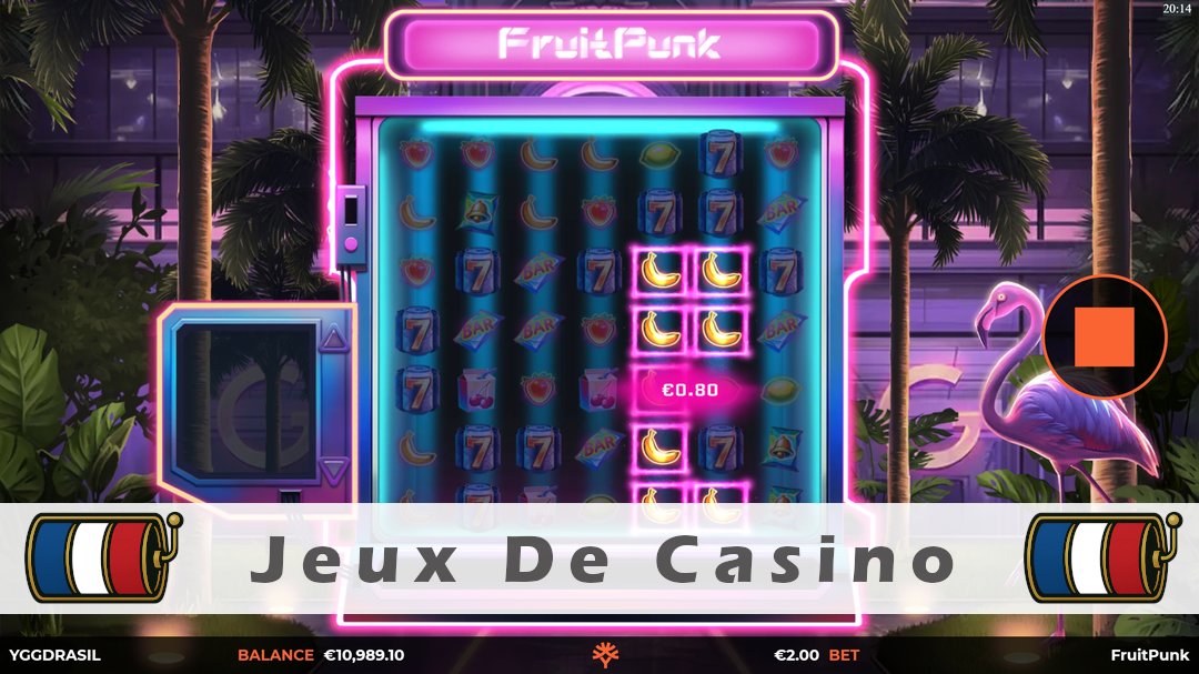 Démo de la machine à sous FruitPunk
