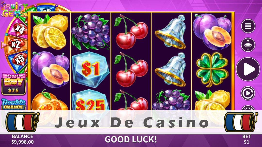 Démo de la machine à sous Fruity Gems