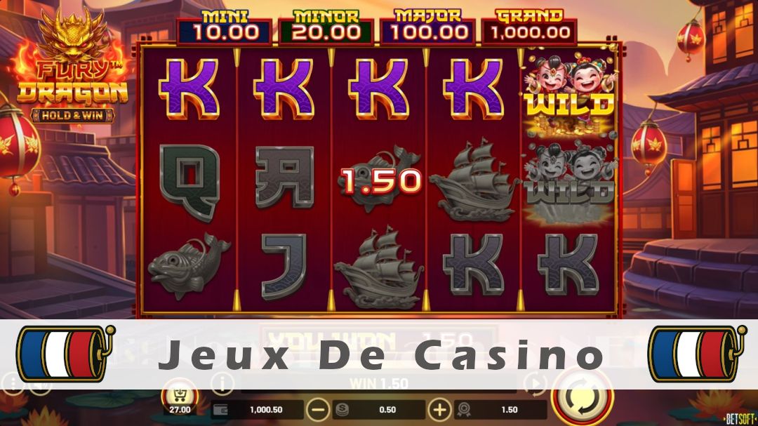Démo de la machine à sous Fury Dragon