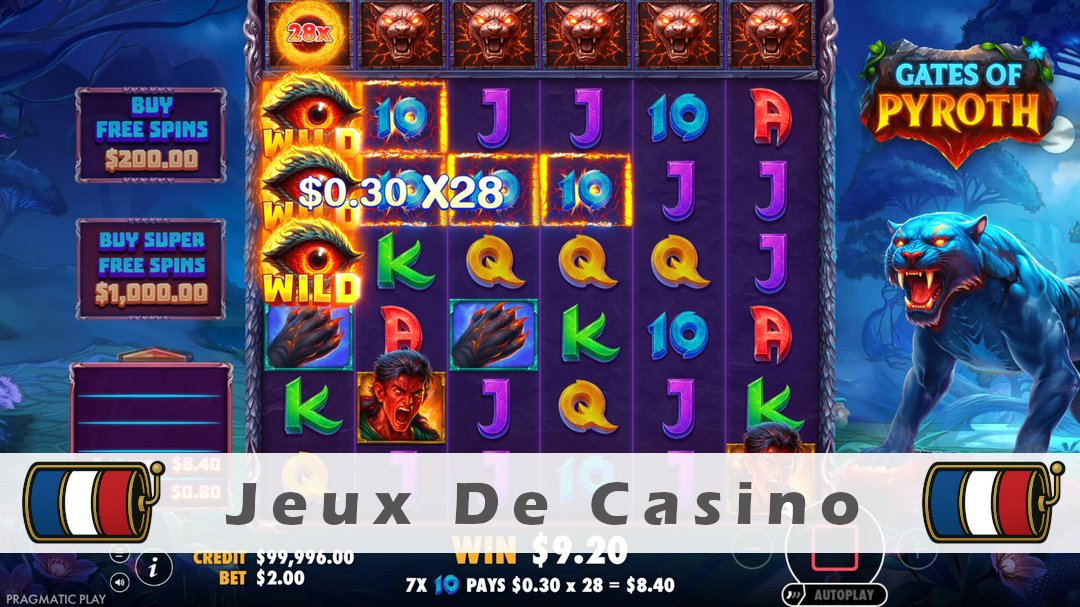 Démo de la machine à sous Gates of Pyroth