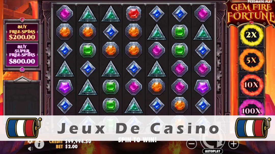 Démo de la machine à sous Gem Fire Fortune