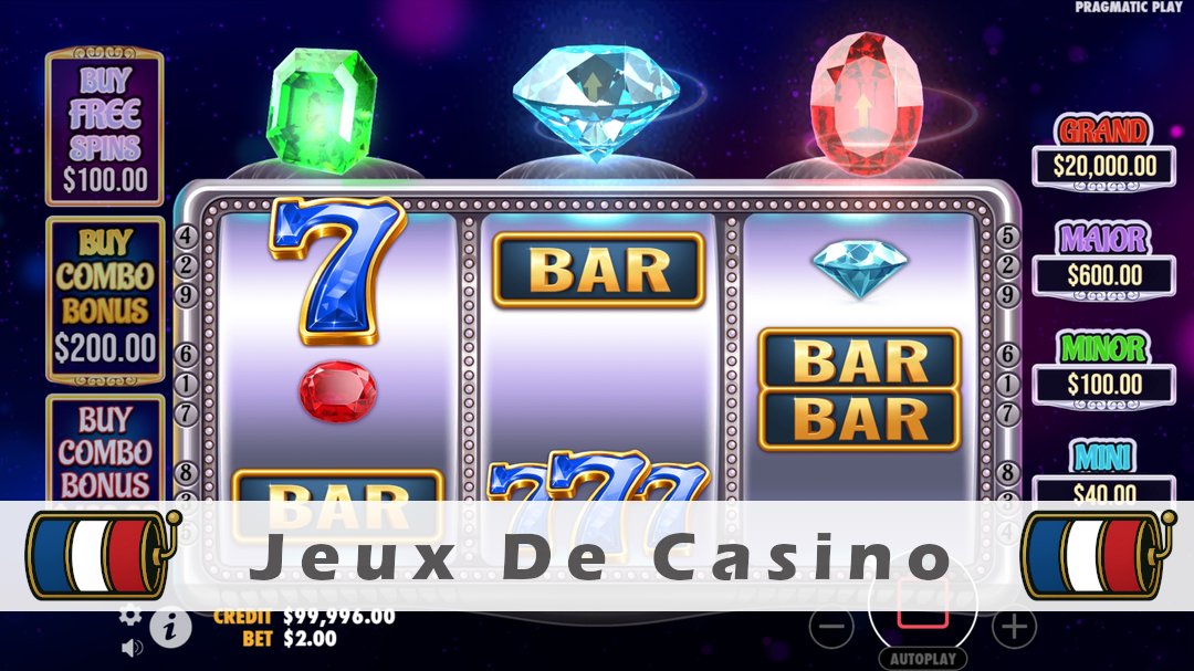 Démo de la machine à sous Gem Trio