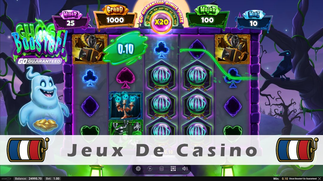 Démo de la machine à sous Ghost Booster GO Guaranteed