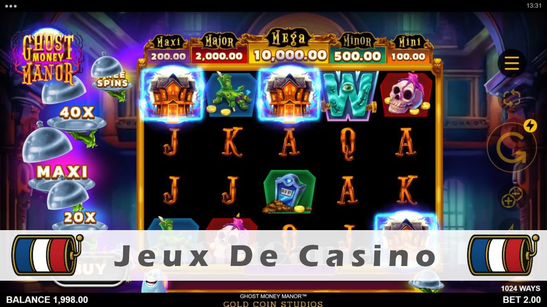 Démo de la machine à sous Ghost Money Manor