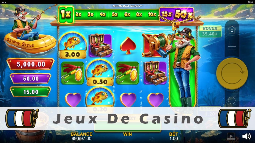Démo de la machine à sous Give Me Gold Mo Fish