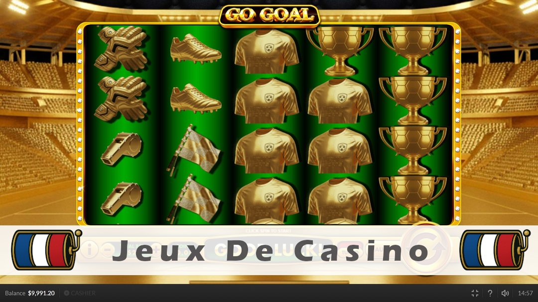 Démo de la machine à sous Go Goal