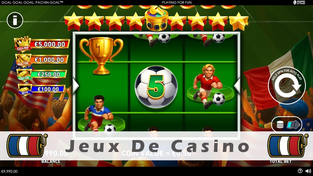 Démo de la machine à sous Goal Goal Goal Pachin-Goal