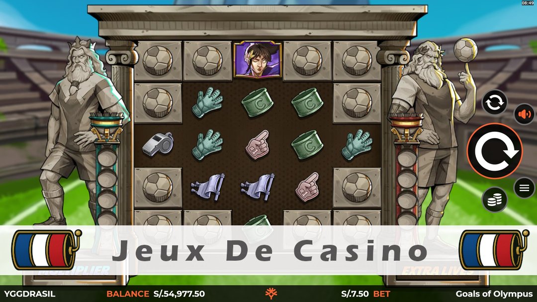 Démo de la machine à sous Goals of Olympus BoltLock