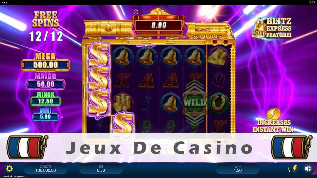 Démo de la machine à sous Gold Blitz Express