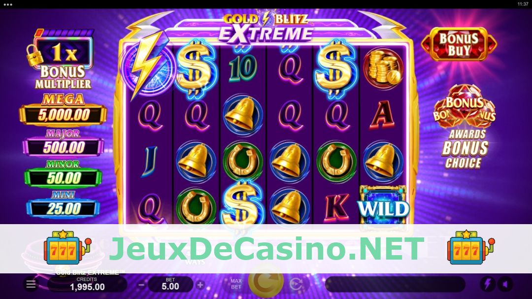 Démo de la machine à sous Gold Blitz Extreme