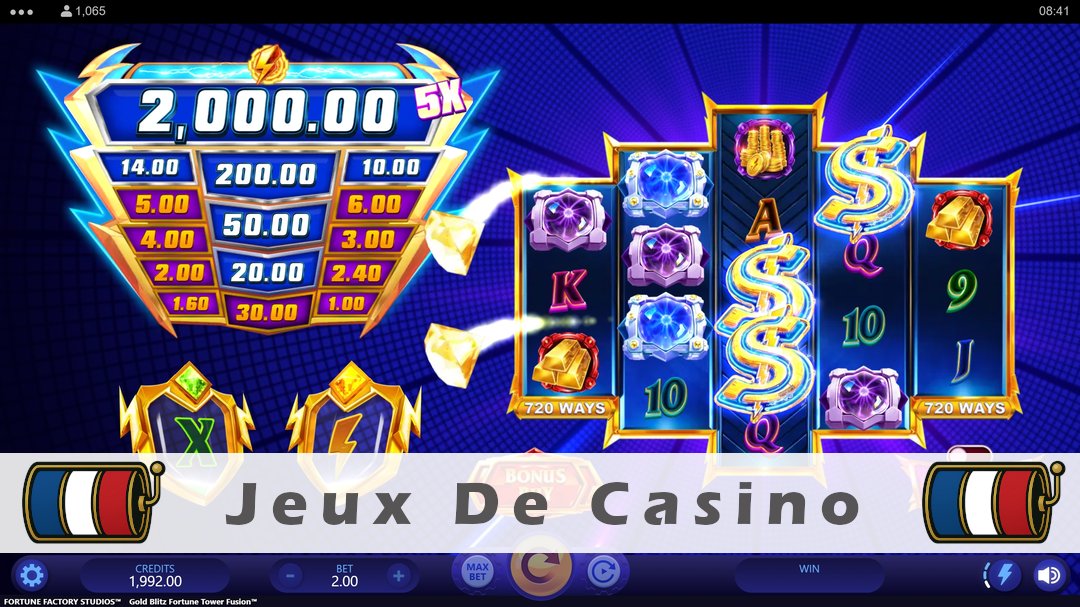 Démo de la machine à sous Gold Blitz Fortune Tower Fusion
