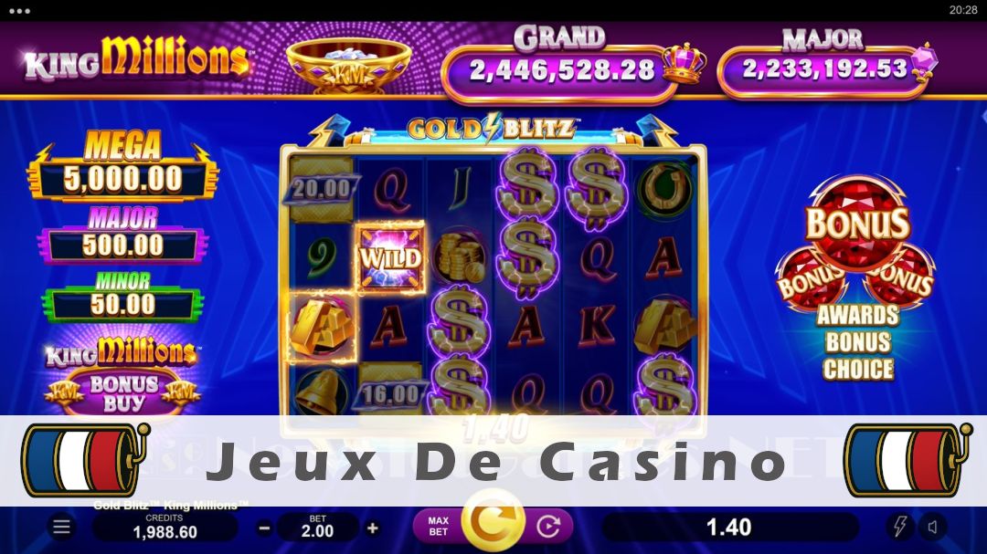 Démo de la machine à sous Gold Blitz King Millions