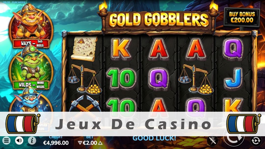Démo de la machine à sous Gold Gobblers