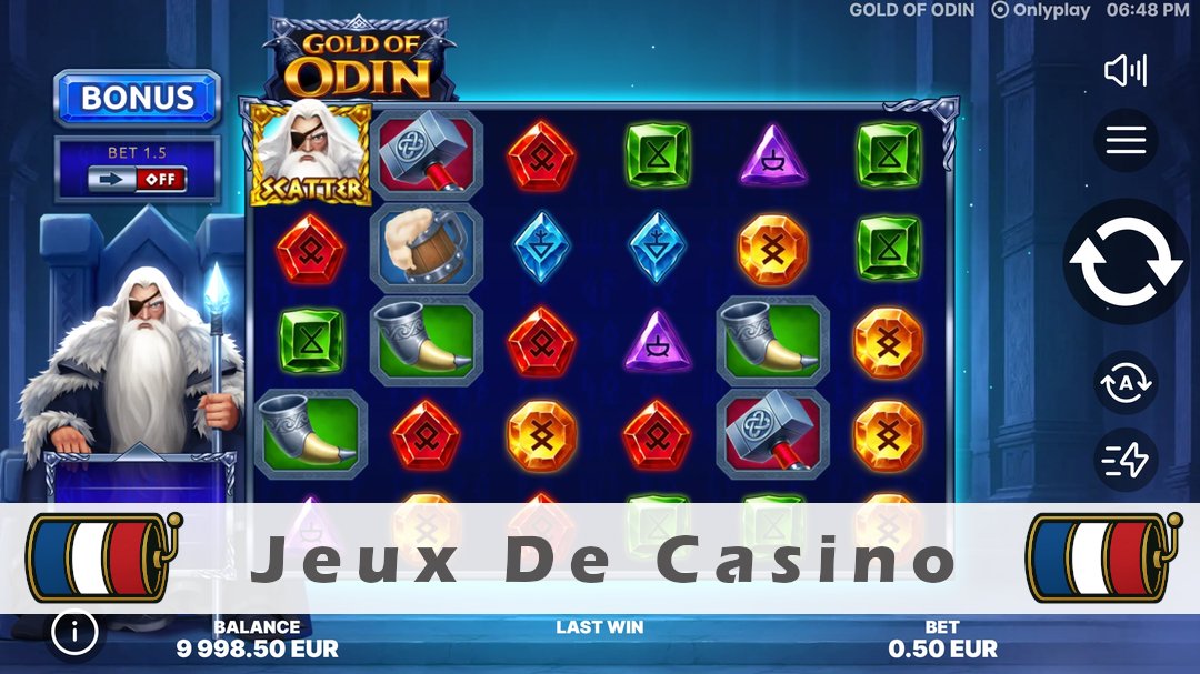 Démo de la machine à sous Gold of Odin