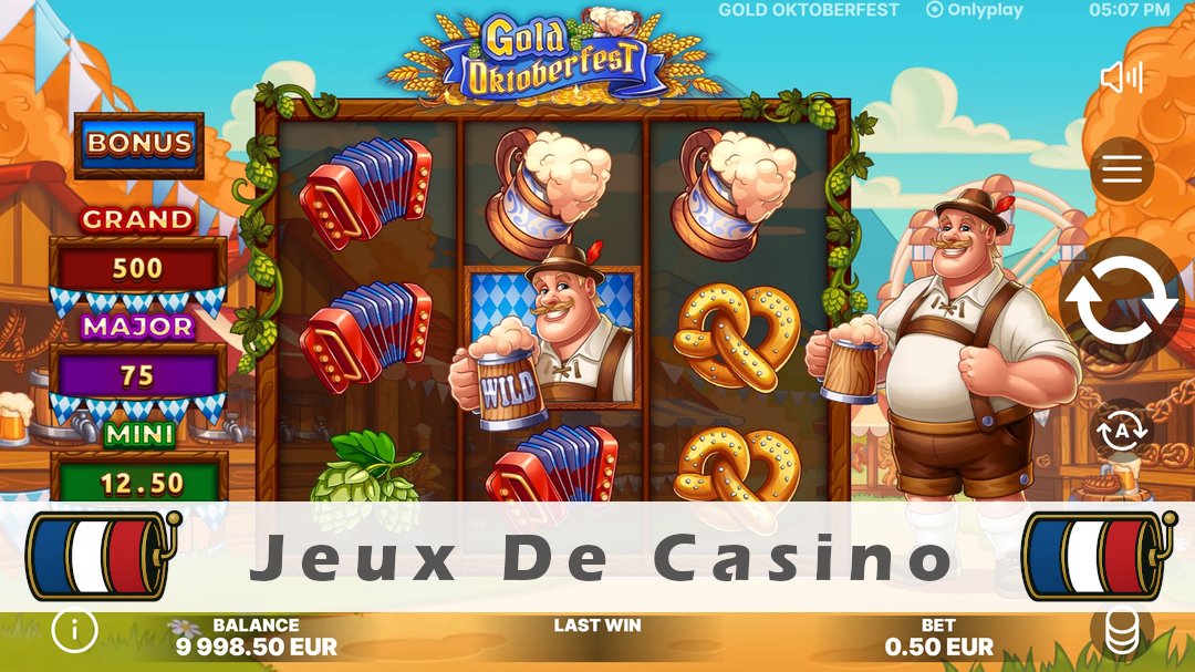 Démo de la machine à sous Gold Oktoberfest