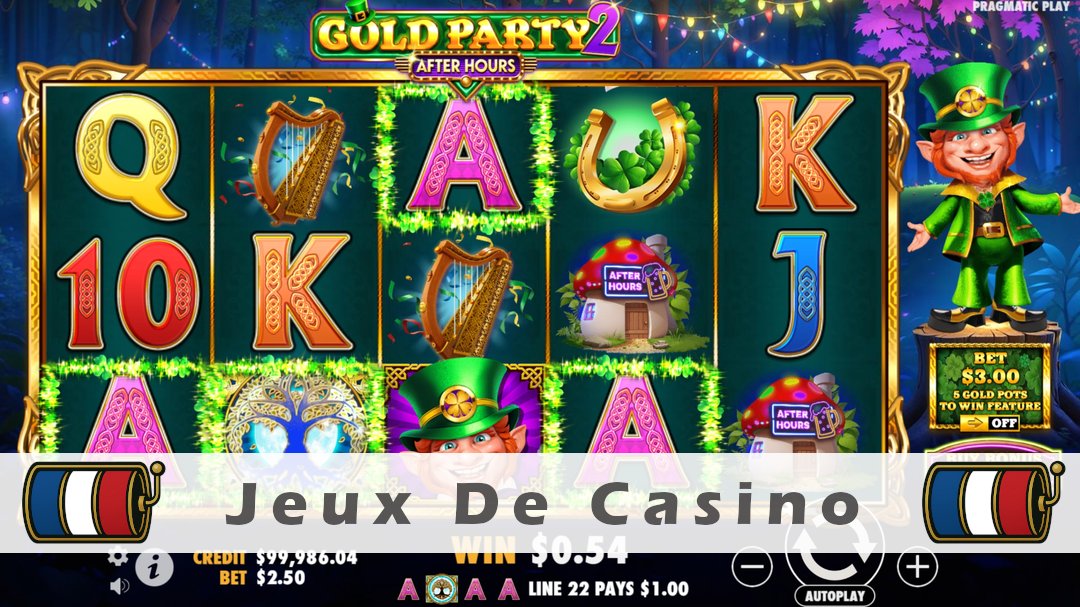 Démo de la machine à sous Gold Party 2 After Hours