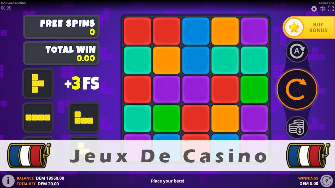 Démo de la machine à sous Golden Brix