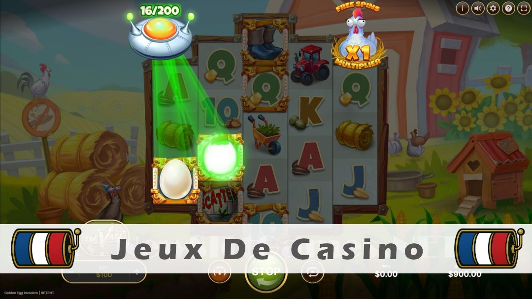 Démo de la machine à sous Golden Egg Invaders