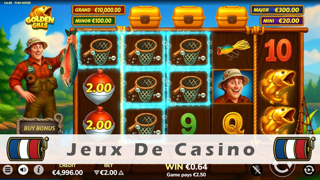 Démo de la machine à sous Golden Gills