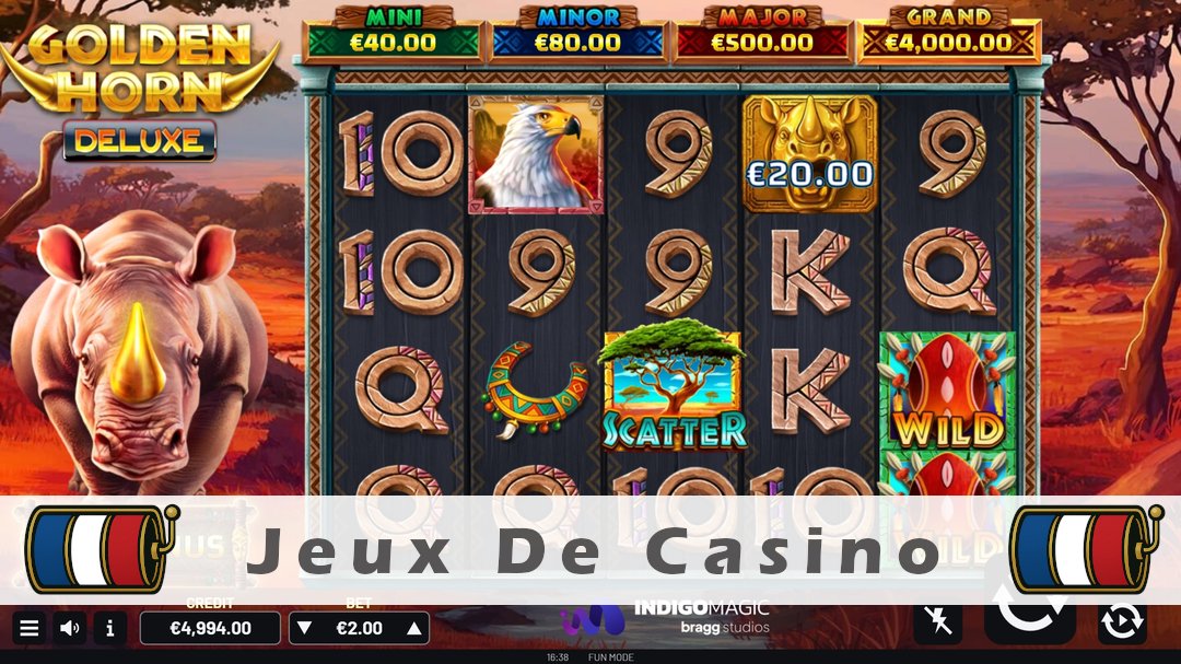 Démo de la machine à sous Golden Horn Deluxe