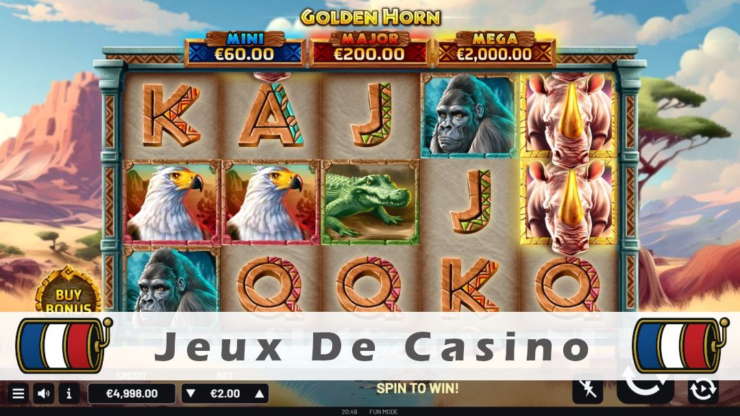 Démo de la machine à sous Golden Horn