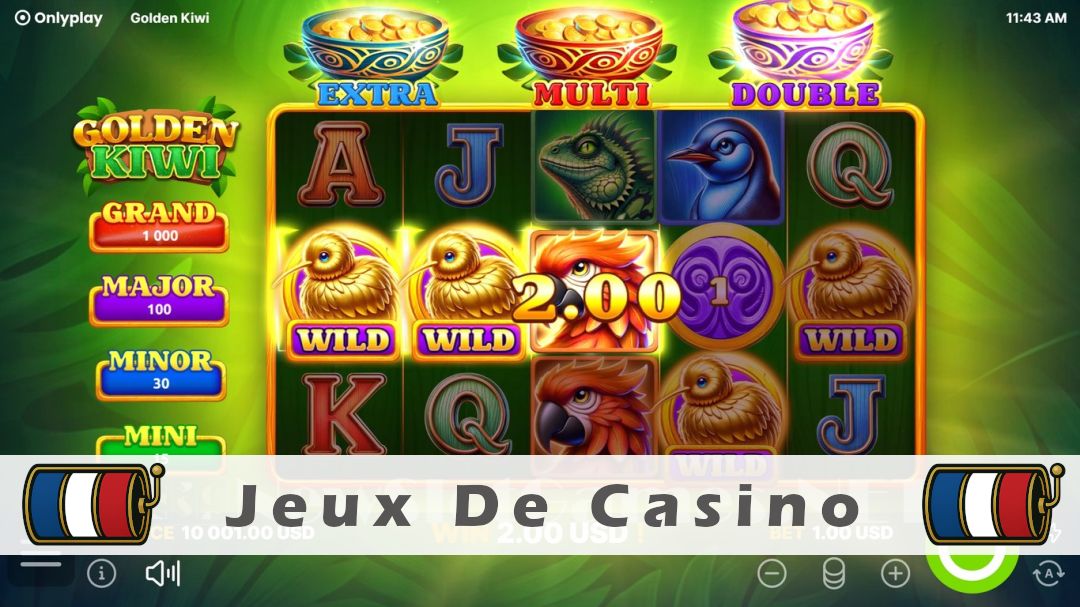 Démo de la machine à sous Golden Kiwi