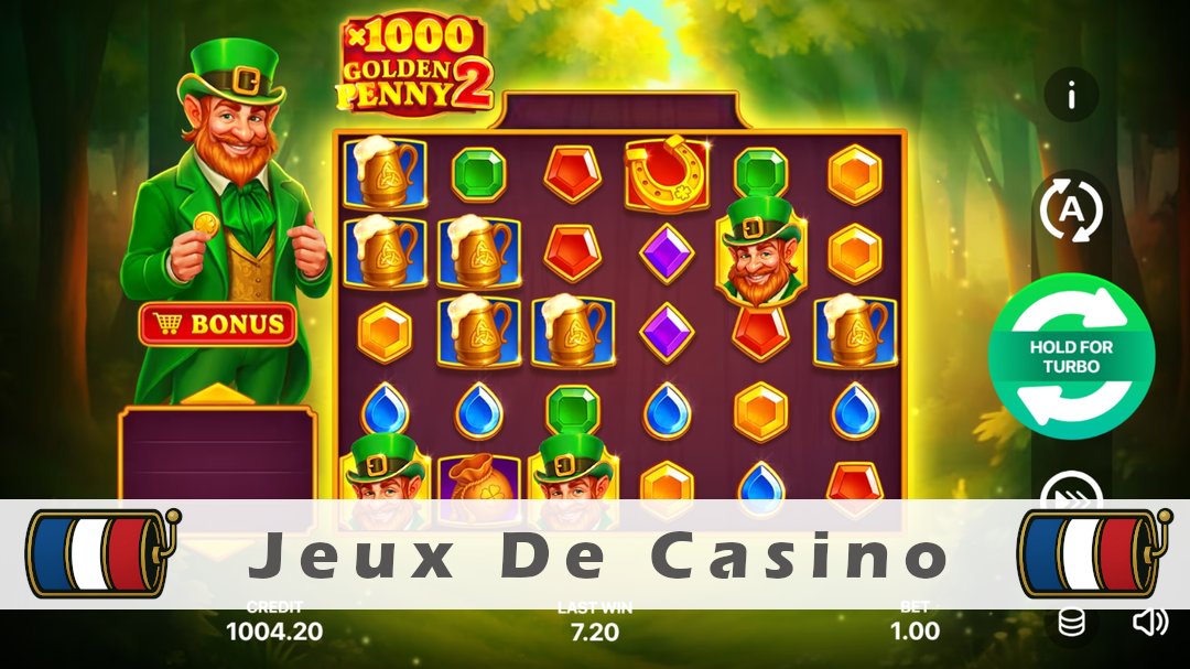Démo de la machine à sous Golden Penny 2 x1000