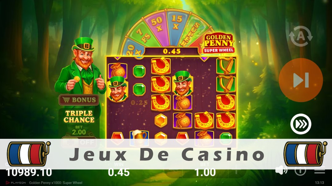 Démo de la machine à sous Golden Penny x1000 Super Wheel